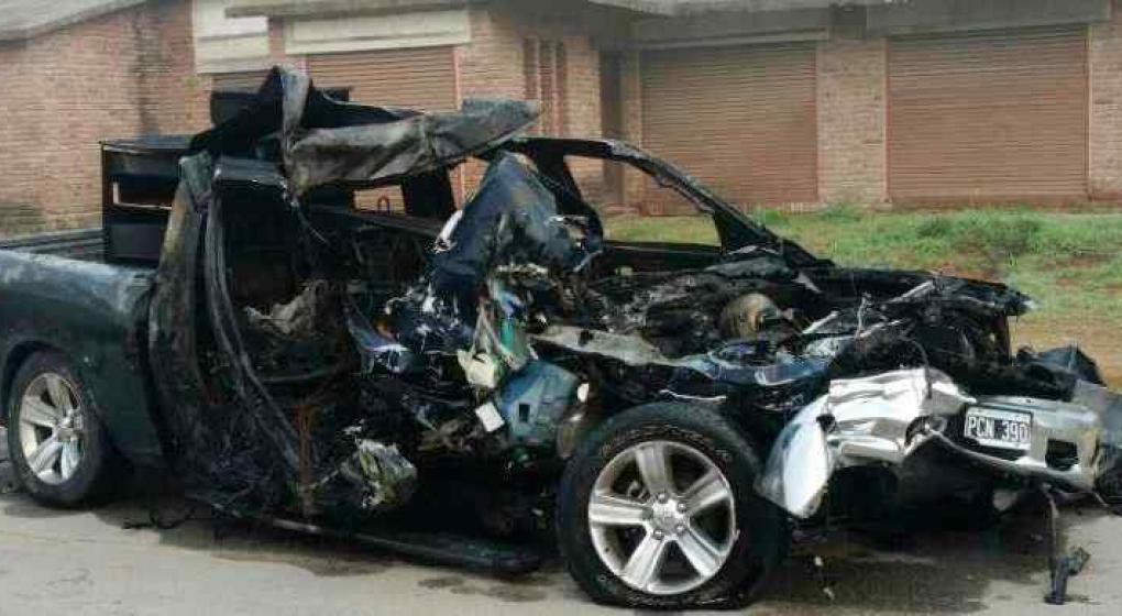 Tremendo accidente: murieron calcinadas madre e hija