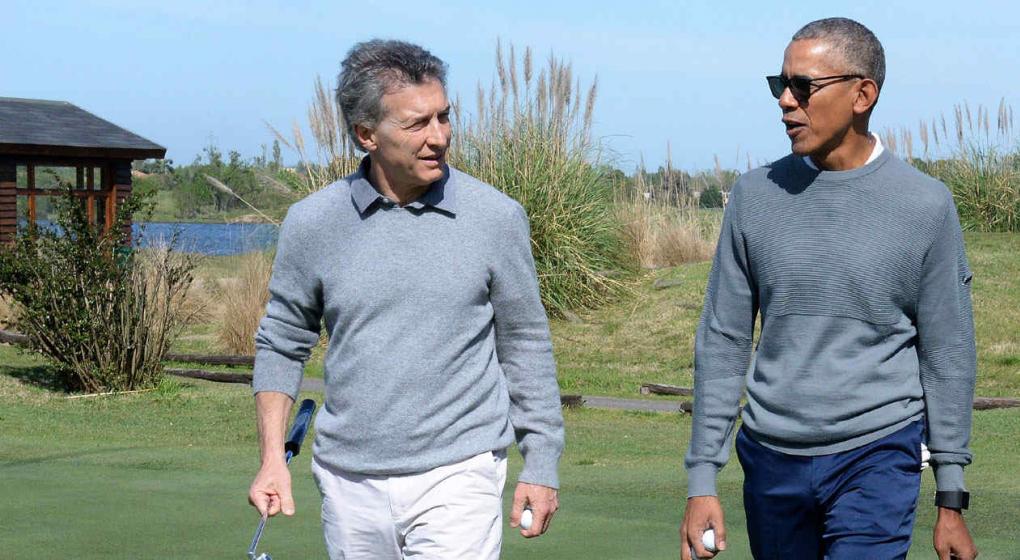 Barack Obama y Mauricio Macri se reunirán en un club de golf Barack Obama y Mauricio Macri se reunirán en un club de golf