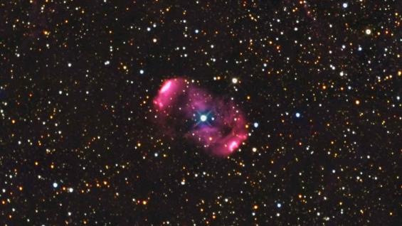 Nebulosa planetaria, uno de los fenómenos que se pueden apreciar. (Foto: Fernando Forgel).