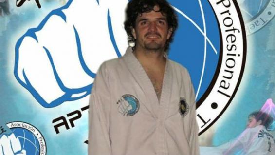 Preso. Zalazar es profesor de taekwondo. “Usó sus conocimientos para matar”, dijo un funcionario. (Los Andes)
