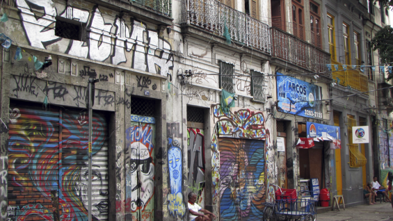 Santa Teresa es un barrio lleno de artistas.