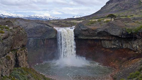 Cascada del río Agrio. (Foto: Mario Rodriguez).