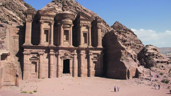 El Monasterio. Otro de los íconos que identifican a Petra en el mundo.(Fotografías de Elizabeth Zanni) El Monasterio. Otro de los íconos que identifican a Petra en el mundo.(Fotografías de Elizabeth Zanni)
